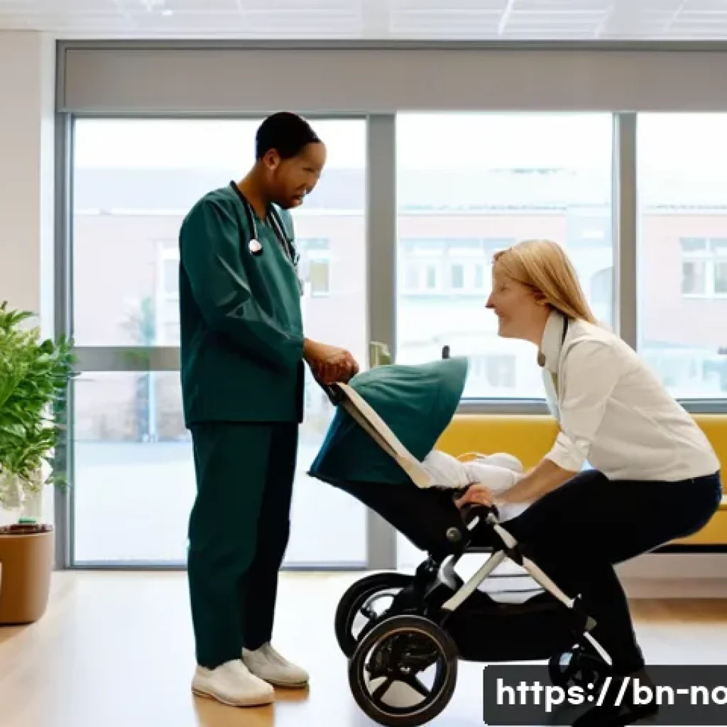 노르웨이 공공 의료 시스템 - **Prompt 1: Universal Primary Healthcare in Norway**
    "A bright, modern Norwegian primary care cl...